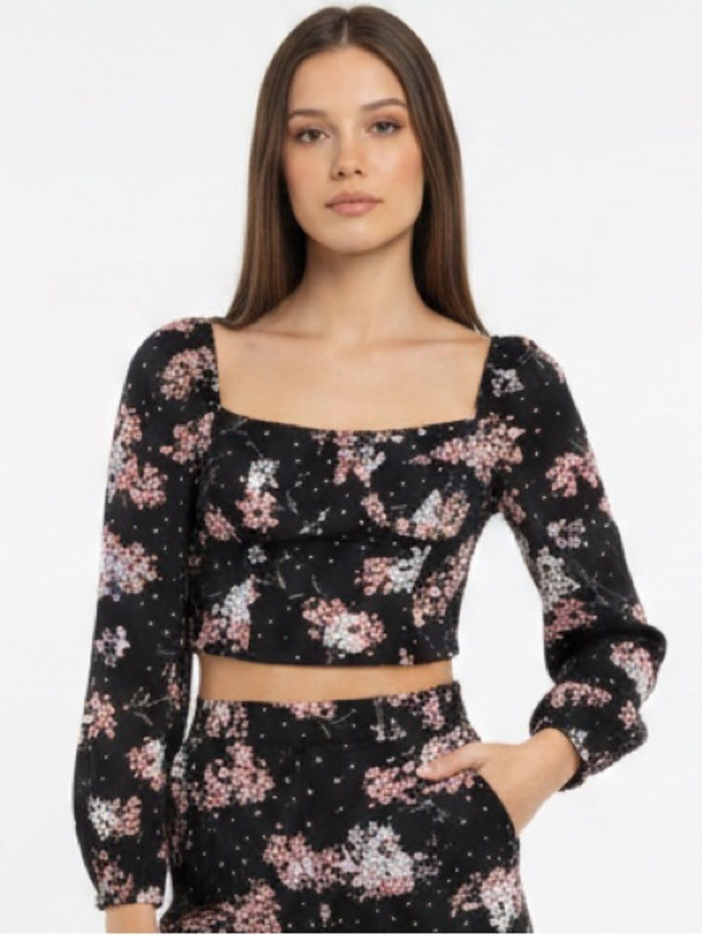 AUDREY 3 + 1 | NEW Peasant Style Top Oversized Long Sleeves Women’s Size Large